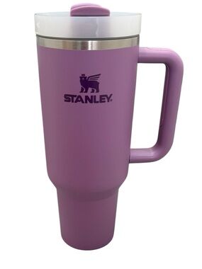 New! Stanley Lavender Purple Travel Tumbler with Handle 40 Oz